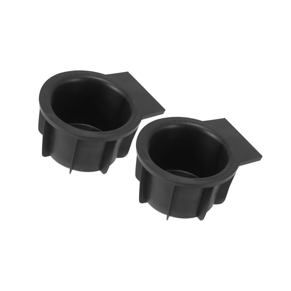 Unique Bargains Cup Holder Rubber Inserts Liner for Ford F-150 2004 to 2014 2 Pieces