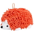 thumbnail image 1 of Unique Bargains Cute Animal Chenille Hanging Hand Towel for Kitchen Orange 10" x 6", 1 of 6
