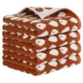 thumbnail image 1 of Unique Bargains Cute Cartoon Hand Towel Set Hand Towels for Kitchen, Bath Red 4-Piece, 1 of 5