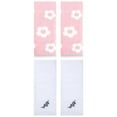 thumbnail image 1 of Unique Bargains Cute Floral Soft Hand Towel 4 Pcs Pink/White 14" x 30"/13" x 29", 1 of 5