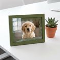 thumbnail image 1 of Unique Bargains MDF Wood Cute Wavy Picture Frame Green 5" x 7", 1 of 6