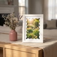 thumbnail image 1 of Unique Bargains MDF Wood Cute Wavy Picture Frame White 5" x 7", 1 of 6