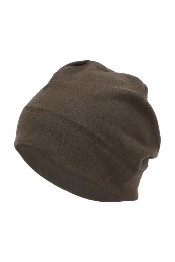 Cycling Hat Keep Warm Hard Hat Liner Desmooth Fabric Brown 27x21cm 1 Pcs