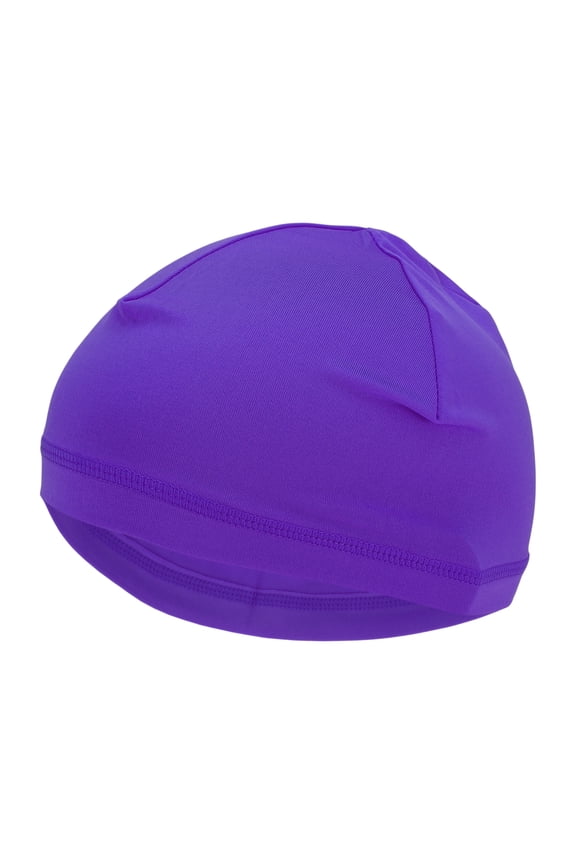 Cycling Hat Sweat and Moisture Wicking Breathable Hard Hat Liner Milk Silk Fabric Purple 23x16cm 1 Pcs