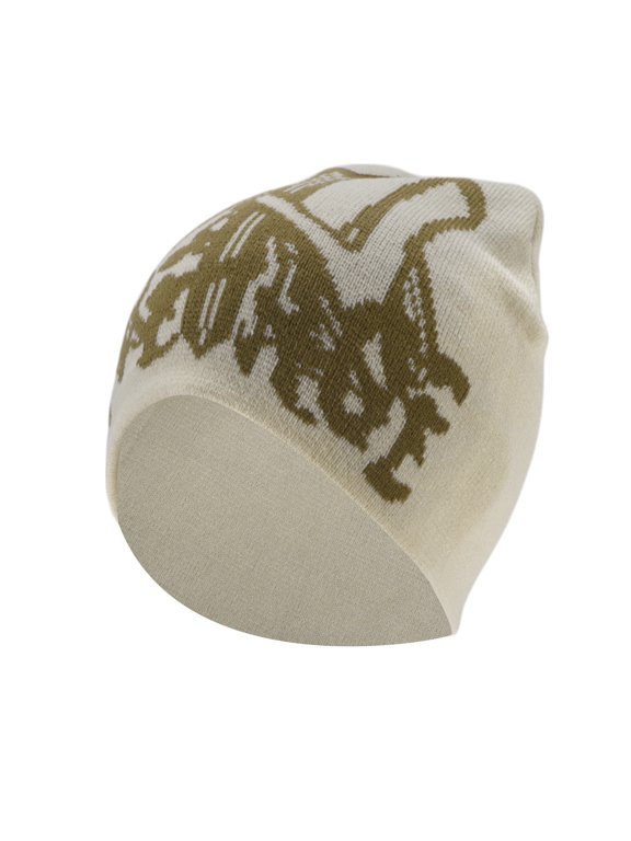 Cycling Hat Warm Comfortable and Breathable Hard Hat Liner Acrylic Beige Bottom 24x22cm 1 Pcs