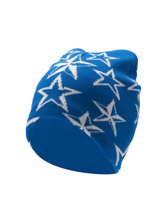 Cycling Hat Warm Comfortable and Breathable Hard Hat Liner Acrylic Blue Bottom 22x21cm 1 Pcs