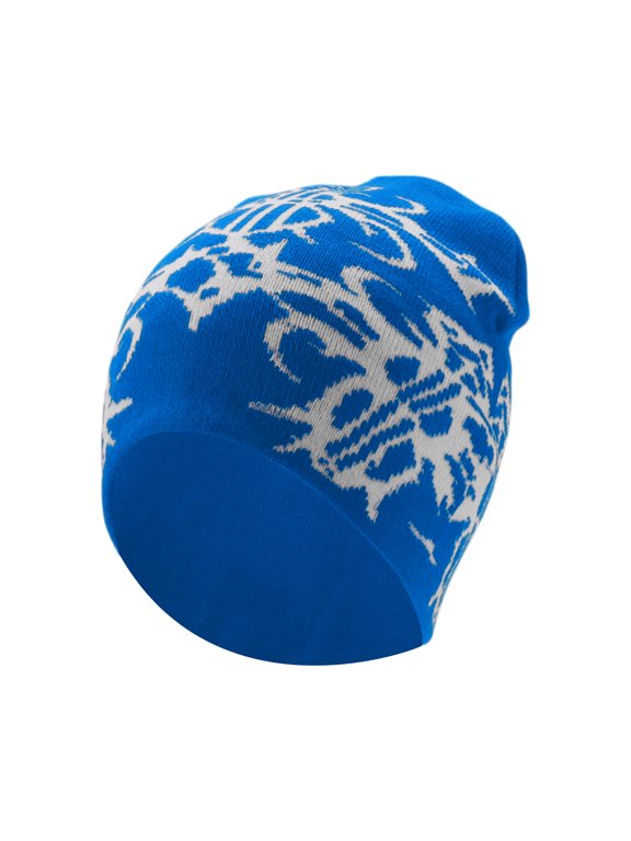 Cycling Hat Warm Comfortable and Breathable Hard Hat Liner Acrylic Blue Bottom 22x22cm 1 Pcs