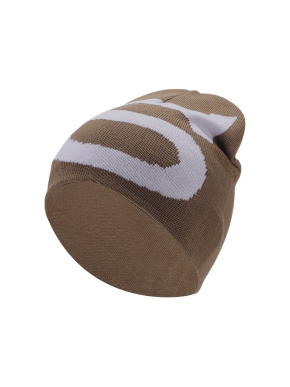 Cycling Hat Warm Comfortable and Breathable Hard Hat Liner Acrylic Brown Bottom 21x21cm 1 Pcs