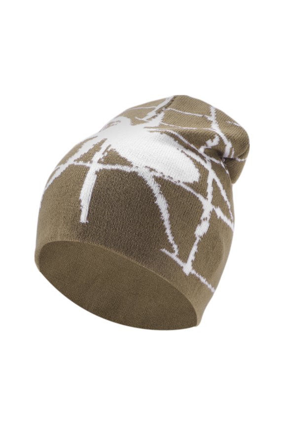 Cycling Hat Warm Comfortable and Breathable Hard Hat Liner Acrylic Brown Bottom 22x22cm 1 Pcs