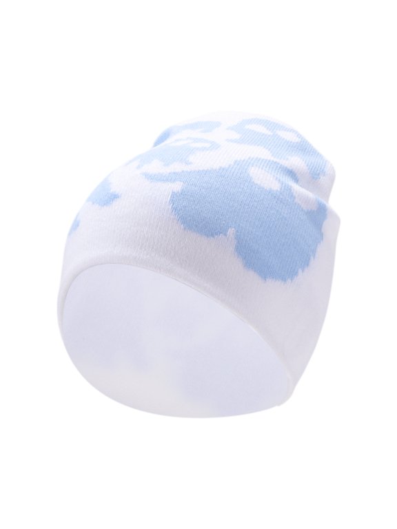 Cycling Hat Warm Comfortable and Breathable Hard Hat Liner Acrylic White Bottom 24x22cm 1 Pcs