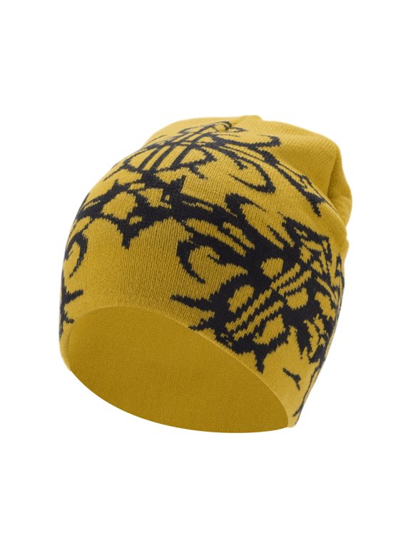 Cycling Hat Warm Comfortable and Breathable Hard Hat Liner Acrylic Yellow Bottom 22x22cm 1 Pcs