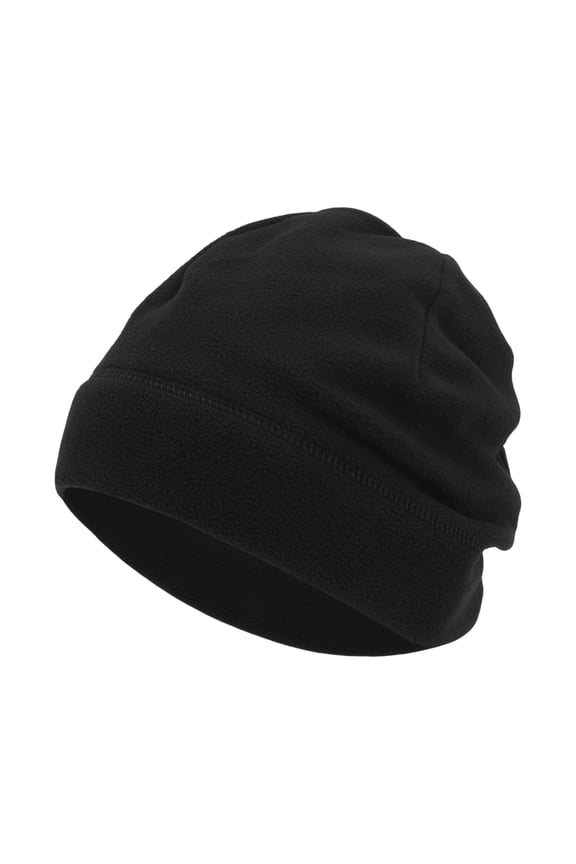 Cycling Hat Windproof and Warm Hard Hat Liner Polyester Black 26x22cm 1 Pcs