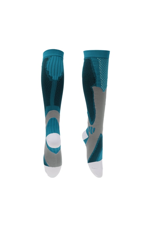 Cycling Socks Absorb Sweat Outdoor Bike Socks Dark Green Gray Size XXL Neutral and Universal 1 Pair Color Matching