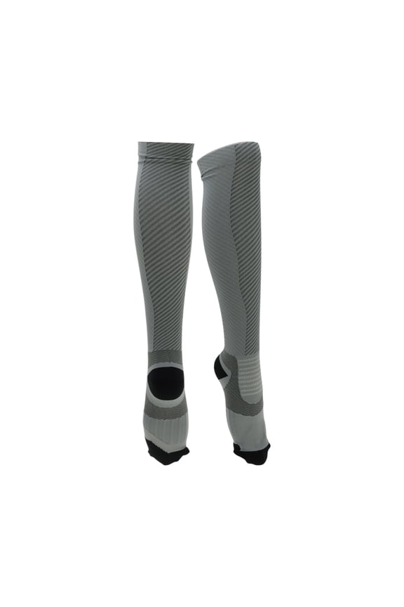 Cycling Socks Anti-Friction Outdoor Bike Socks Light Gray Size M Neutral and Universal 1 Pair Colorblock Twill