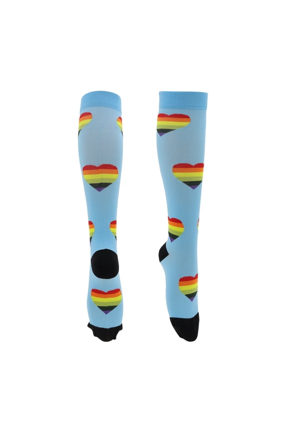 Cycling Socks Breathable Shaping Sweat-Absorbent Anti-Friction Outdoor Bike Socks Blue Size m Neutral and Universal 1 Pair