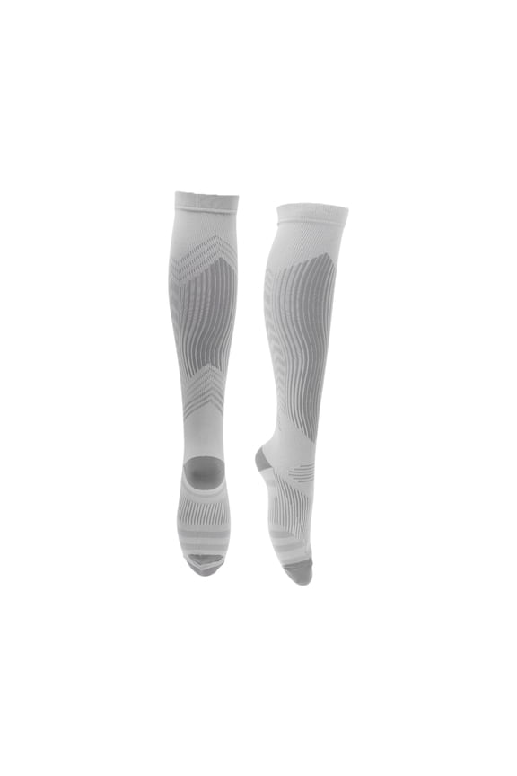 Cycling Socks Quick-Drying Absorb Sweat Anti-Friction Outdoor Bike Socks Gray Size M Neutral and Universal Color Matching Reflective Irregular Stripes