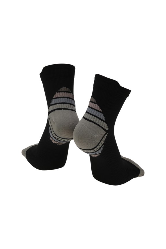 Cycling Socks Quick-Drying Outdoor Bike Socks Gray Black Size M Neutral and Universal 1 Pair Color Matching