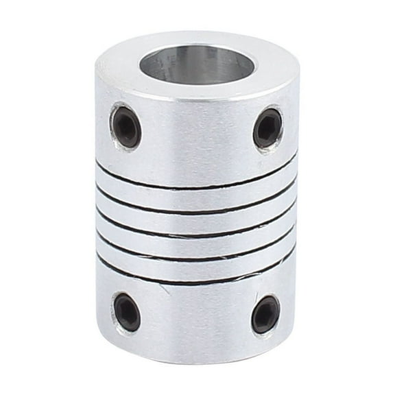 Unique Bargains D18L25 10mmx10mm Aluminum Alloy Shaft Coupling Flexible Coupler Motor Connector