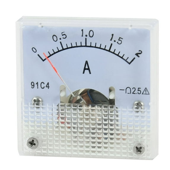 Unique Bargains DC 0-2A Class 2.5 Analog Panel Meter Amperemeter Ammeter Test Tool