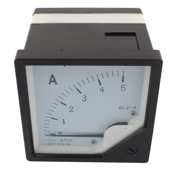 Unique Bargains DC 0-5A 6C2-A Direct Current Analog Ampere Gauge Panel Meter Class 1.5