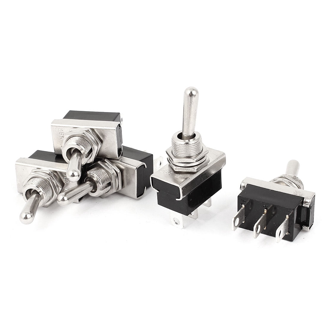 Unique Bargains DC 12V 25A Car Automobile On/Off/On 3 Position 3 Pin ...