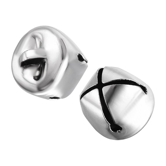 Unique Bargains DIY Small Bells 13mm/0.51-Inch 100pcs Craft Bells Bulk for Christmas Festival Party Home Baking Paint
