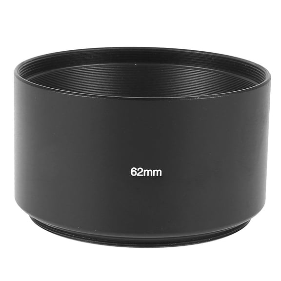 Unique Bargains DSLR Camera Filter Screw-in Mounted 62mm Aluminum  Lens Hood Shade