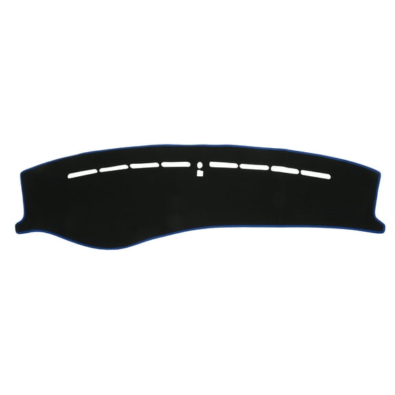 Unique Bargains Dash Cover Car Center Console Non-Slip Dash Board Mat for Kia Optima 2006-2010 Polyester Black Blue 1Pc