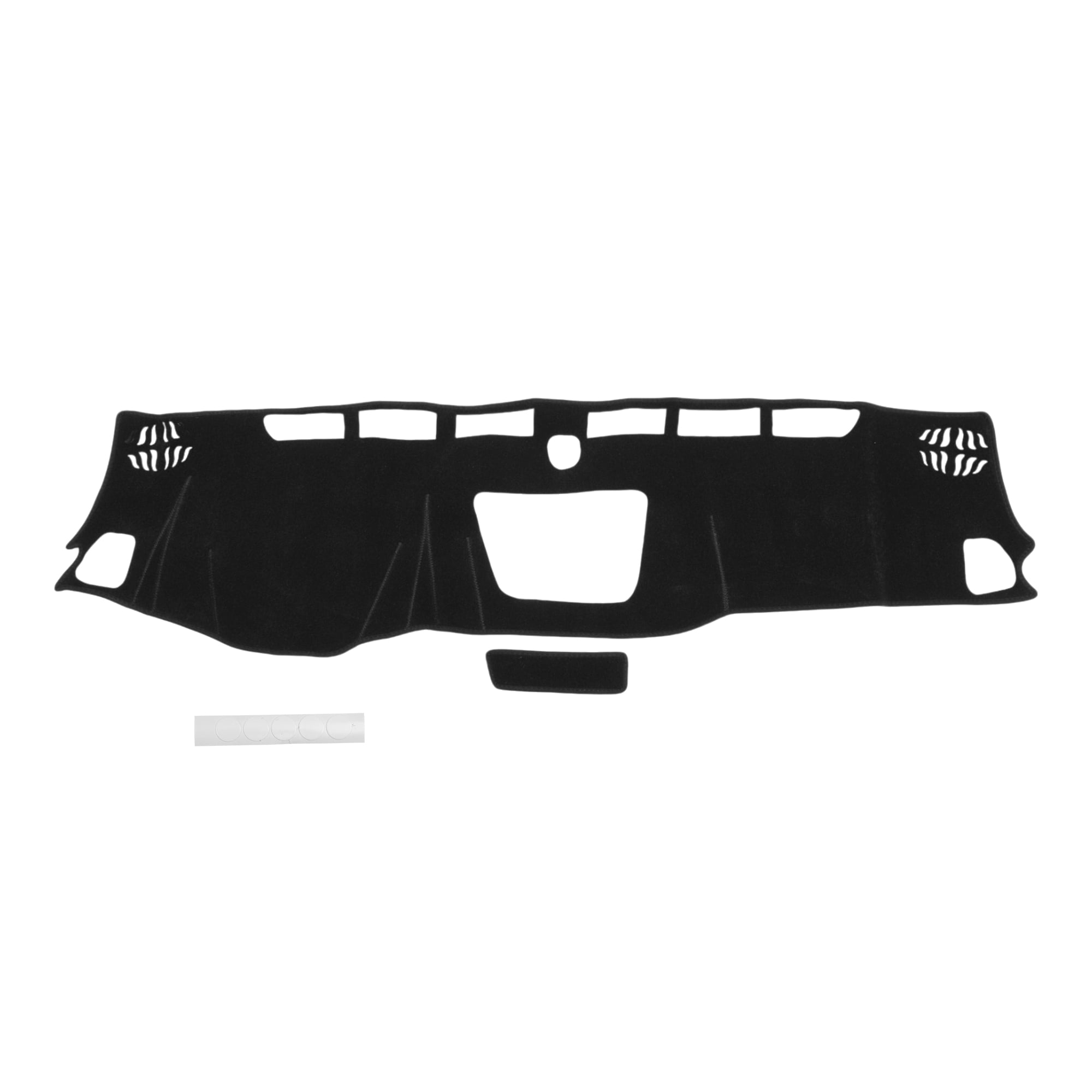 Unique Bargains Dash Cover for Chevrolet Colorado 2015-2022 Dash Board Mat Non-Slip Dash Cover Mat Polyester Center Console Dashboard Cover Pad Carpet Black