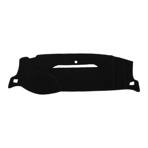 Unique Bargains Dash Cover for Chevrolet Silverado 2007-2013 Dash Board Mat Non-Slip Dash Cover Mat Polyester Center Console Dashboard Cover Pad Carpet Black