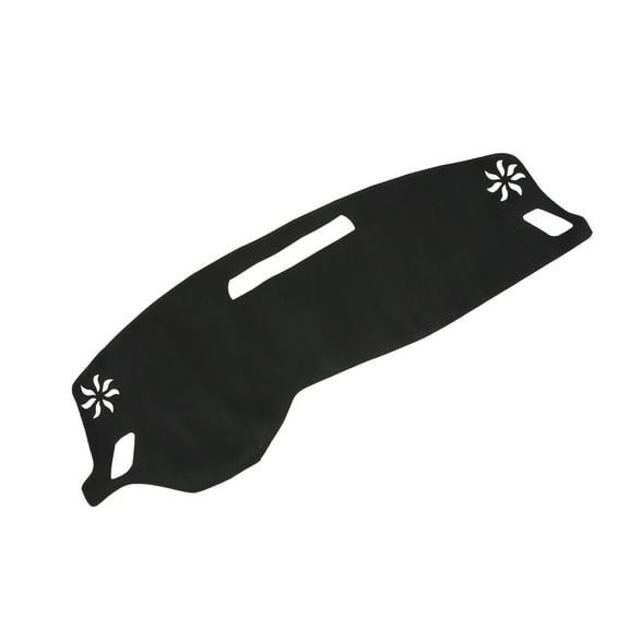 Unique Bargains Dash Cover Compatible for Mitsubishi Outlander 2023, Non-Slip Suede Black Center Console