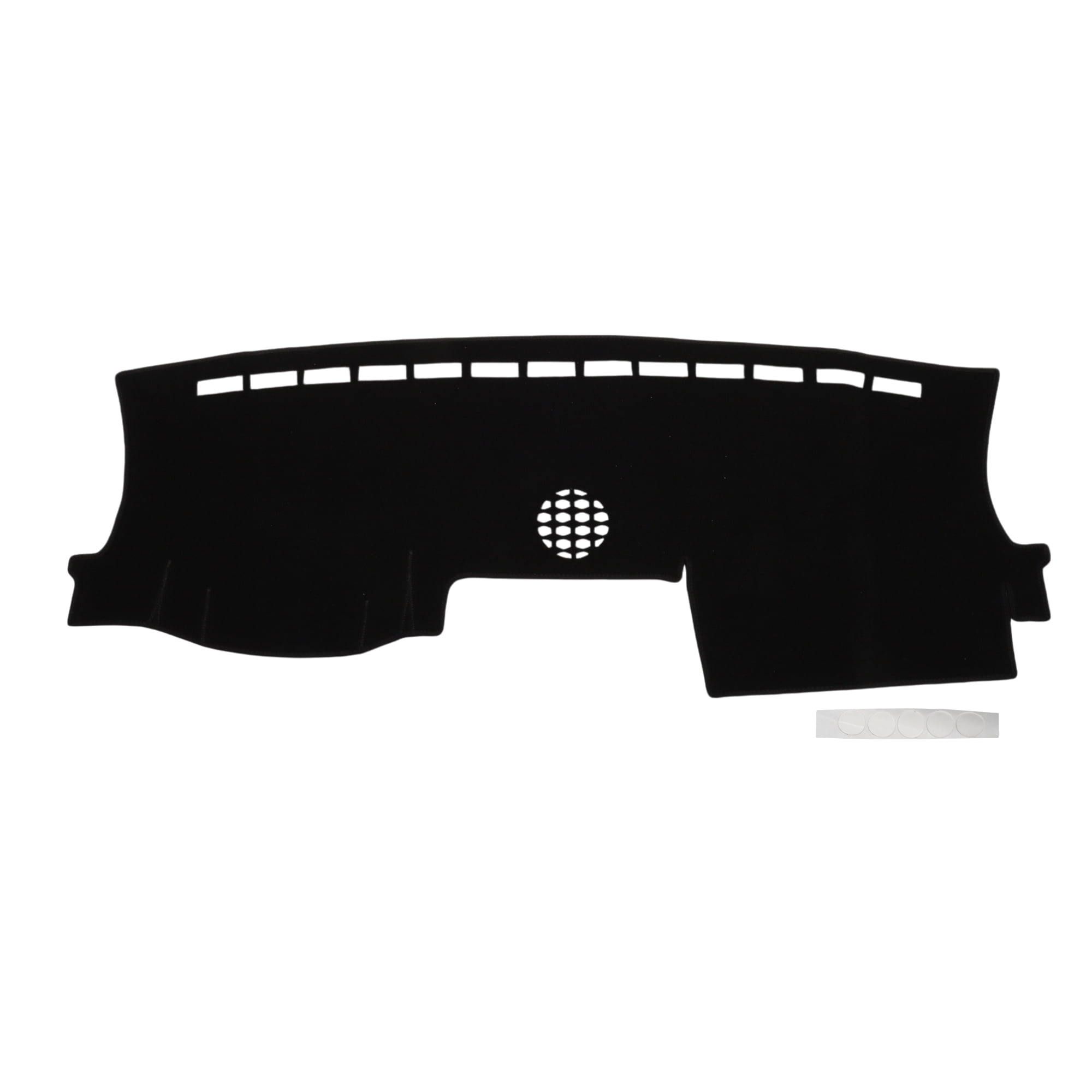 Unique Bargains Dash Cover for Ford for Ranger 22-24 Dash Board Mat Thickened Anti-Slip Dash Cover Mat Pad Polyester Center Console Dashboard Cover Pad Carpet Black