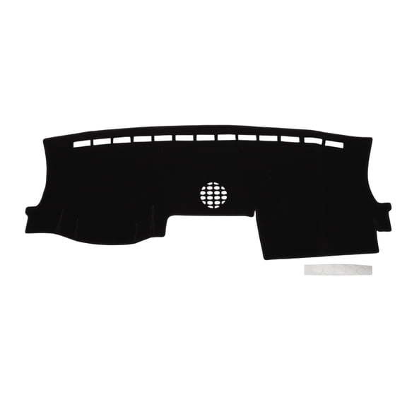 Unique Bargains Dash Cover for Ford for Ranger 22-24 Dash Board Mat Thickened Anti-Slip Dash Cover Mat Pad Polyester Center Console Dashboard Cover Pad Carpet Black
