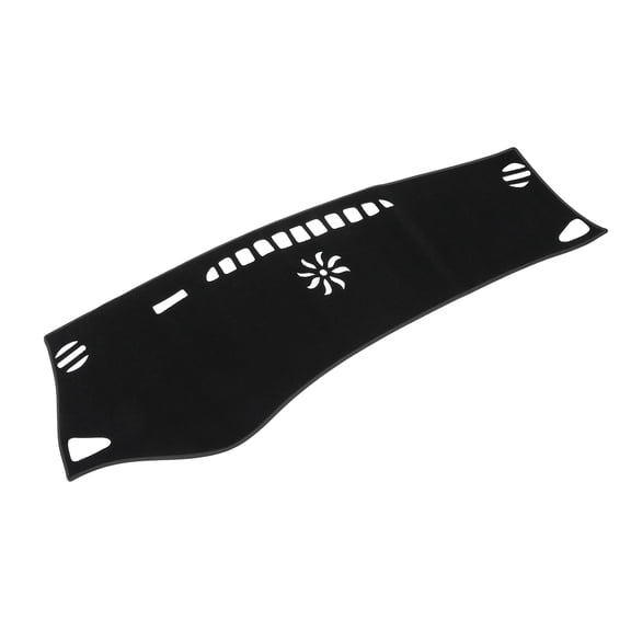 Unique Bargains Dash Cover Interior Non-Slip Dashboard Carpet Mat Pad for Buick Envision 2014-2017 Polyester Black