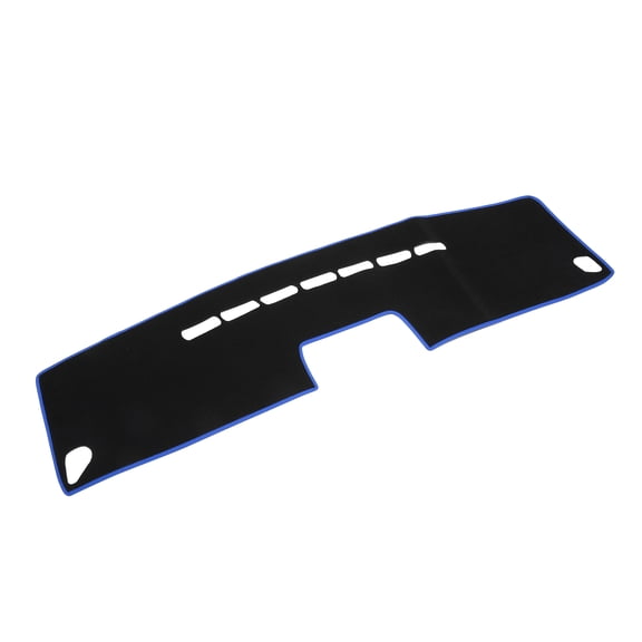 Unique Bargains Dash Cover Interior Non-Slip Dashboard Carpet Mat Pad for Dodge Journey 2009-2013 Polyester Black Blue