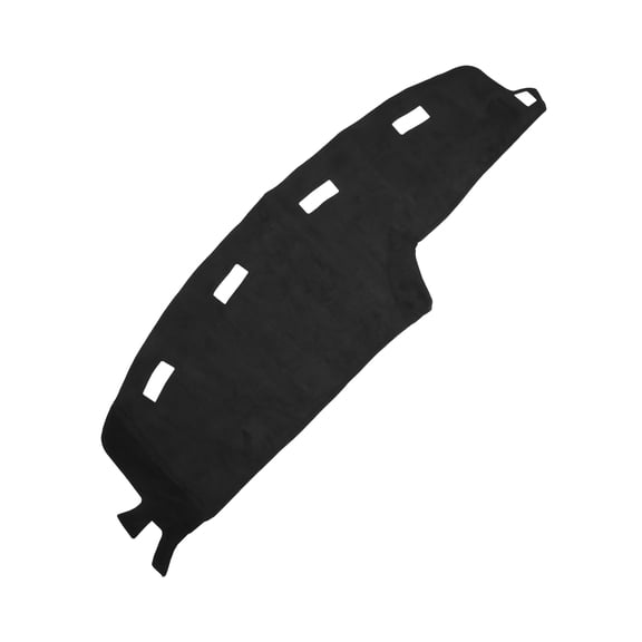Unique Bargains Dash Cover Interior Non-Slip Dashboard Carpet Mat Pad for Dodge for Ram 1994-1997 Suede Black