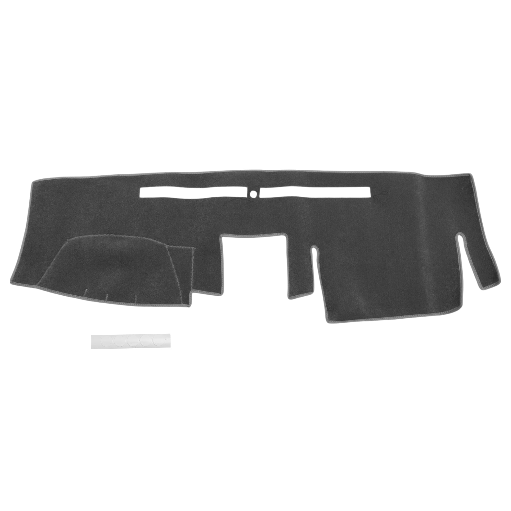 Unique Bargains Dash Cover for Nissan Frontier 2007-2021 for Suzuki Equator 2009-2012 Dash Board Mat Anti-Slip Dash Cover Mat Polyester Center Console Dashboard Cover Pad Carpet Gray