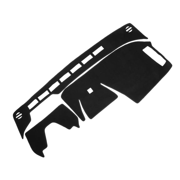Unique Bargains Dash Cover for Toyota BZ4X 2023-2025 Accessories Dashboard Cover Mat Polyester Dashboard Mat Sunshade Non-Slip Dashboard Protector Anti-Glare& Beat the Heat