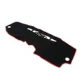 thumbnail image 1 of Unique Bargains Dash Cover for Audi A3 2006-2013 Center Console Dashboard Cover Mat Non-Slip Polyester Black Red 1 Pcs, 1 of 6