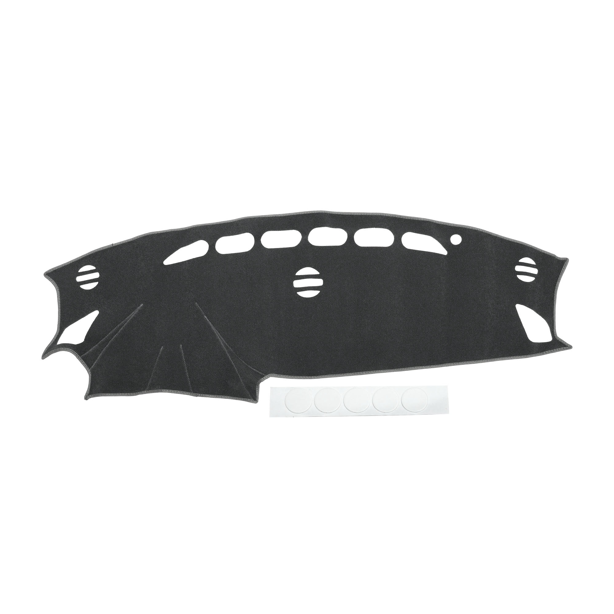Unique Bargains Dash Cover for Mazda CX-5 2012-2016 Non-Slip Polyester Silicone Mat Black