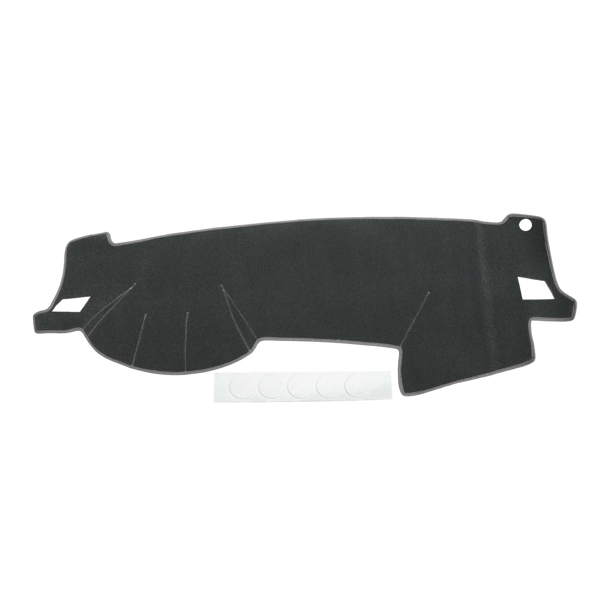 Unique Bargains Dash Cover for Subaru Outback 2005-2009 Non-Slip Polyester Gray