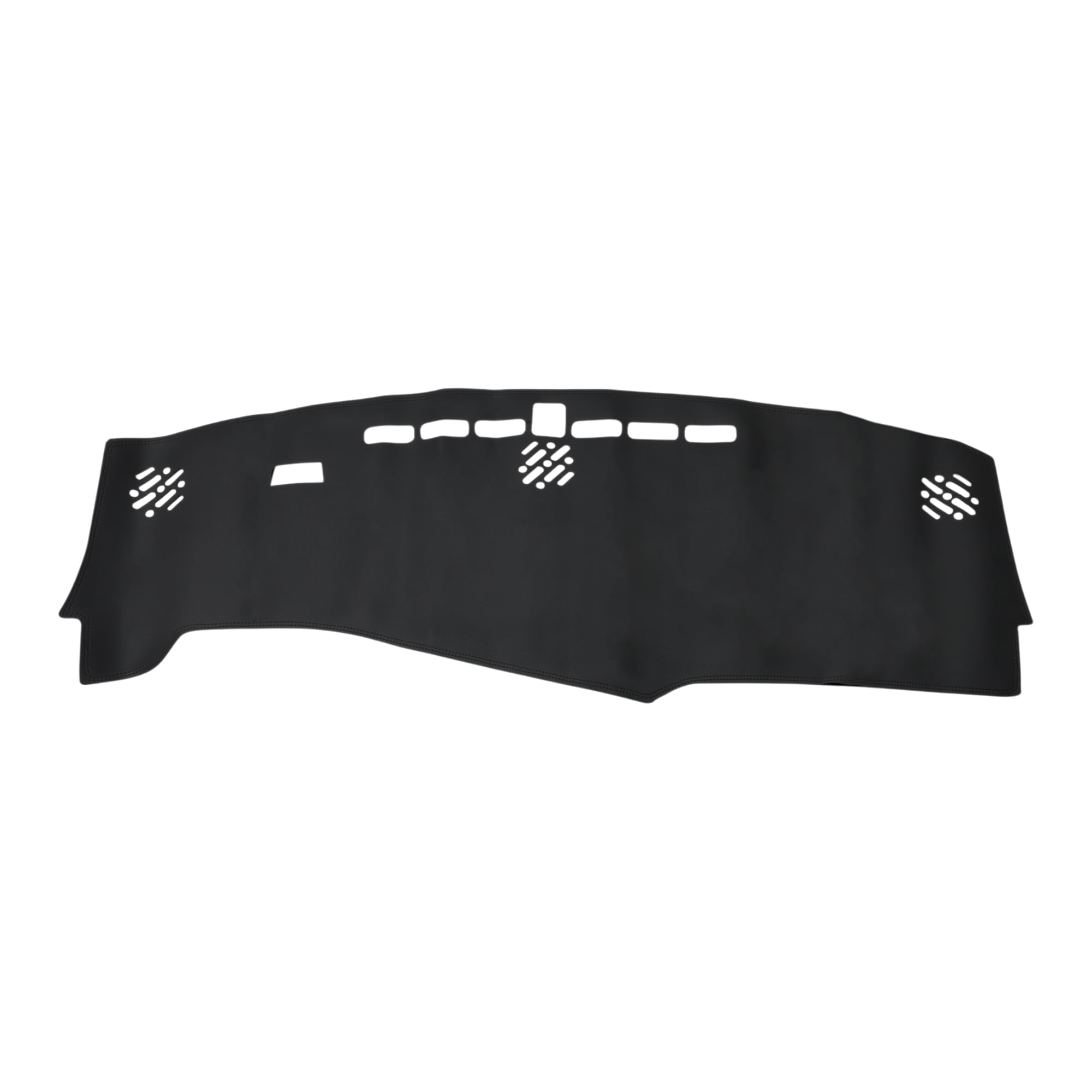 Unique Bargains Dashboard Cover for Chevrolet Equinox 2025-2026 Dash Cover Mat Carpet Center Console Dash Cover Mat Car Interior Faux Leather Black 1 Pcs