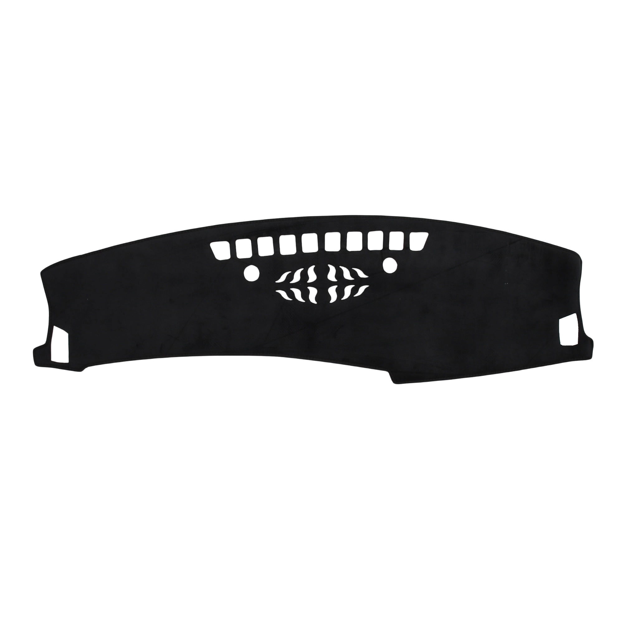 Unique Bargains Dashboard Cover for Kia Seltos 2024-2025 Dash Cover Mat Carpet Center Console Dash Cover Mat Car Interior Anti-Slip Flannel Black 1 Pc