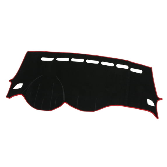 Unique Bargains Dashboard Dash Cover Compatible for Chevy Trax 2017-2020, Durable Polyester Front Dash Cover Mat Red 53.54" X 21.65"