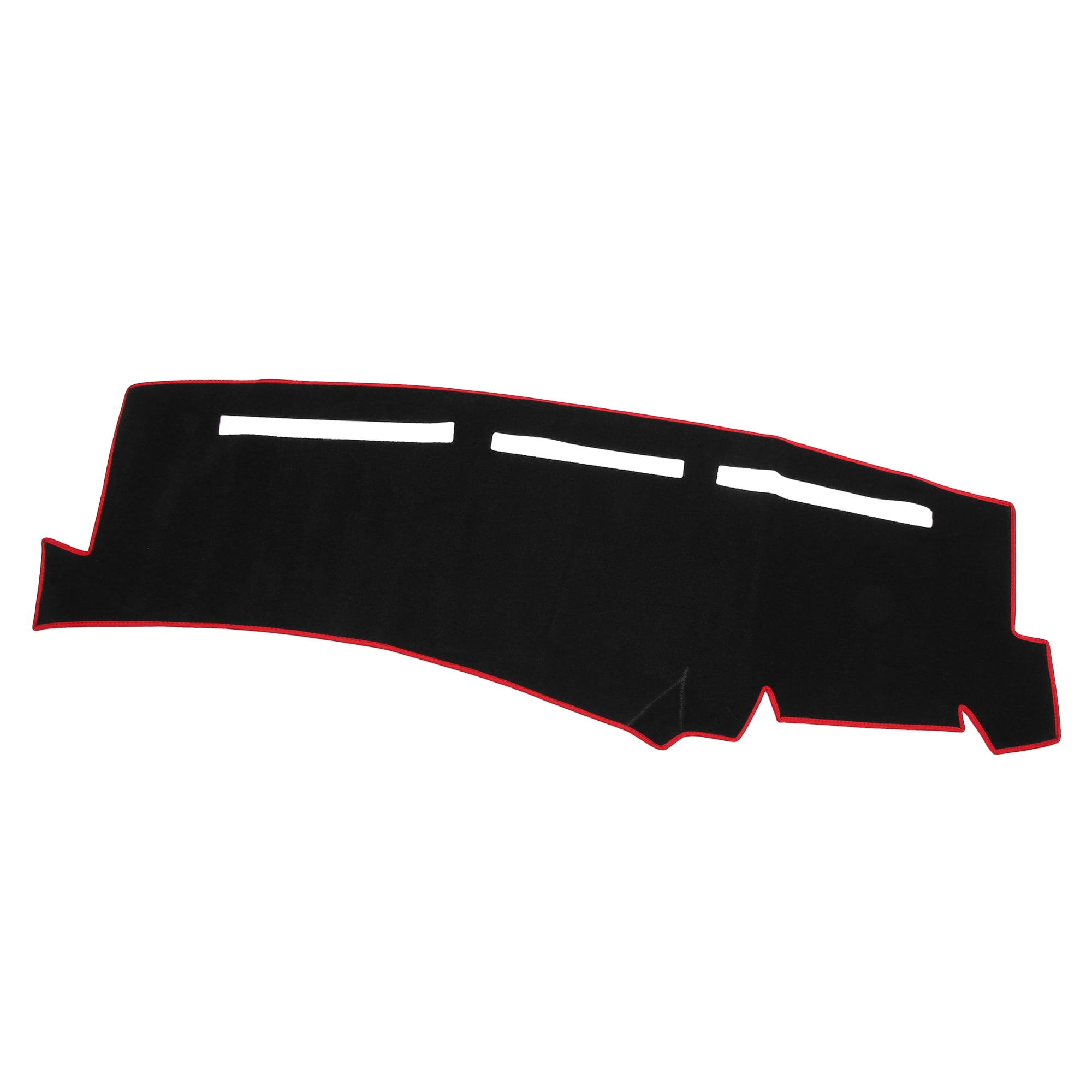 Unique Bargains Dashboard Cover Mat for Chevy Silverado 1999-2006 Durable Polyester Red Front Dash Cover Mat