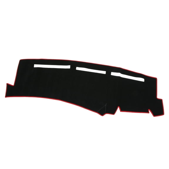 Unique Bargains Dashboard Cover Mat for Chevy Silverado 1999-2006 Durable Polyester Red Front Dash Cover Mat