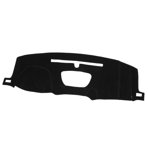 Unique Bargains Dashboard Cover Mat for Chevy Silverado 2019-2022 Durable Polyester Black Front Dash Cover Mat