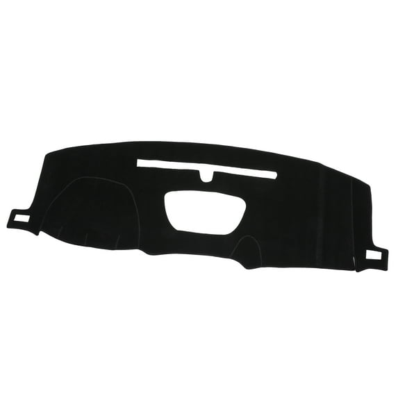 Unique Bargains Dashboard Cover Mat for Chevy Silverado 2019-2022 Durable Polyester Black Front Dash Cover Mat