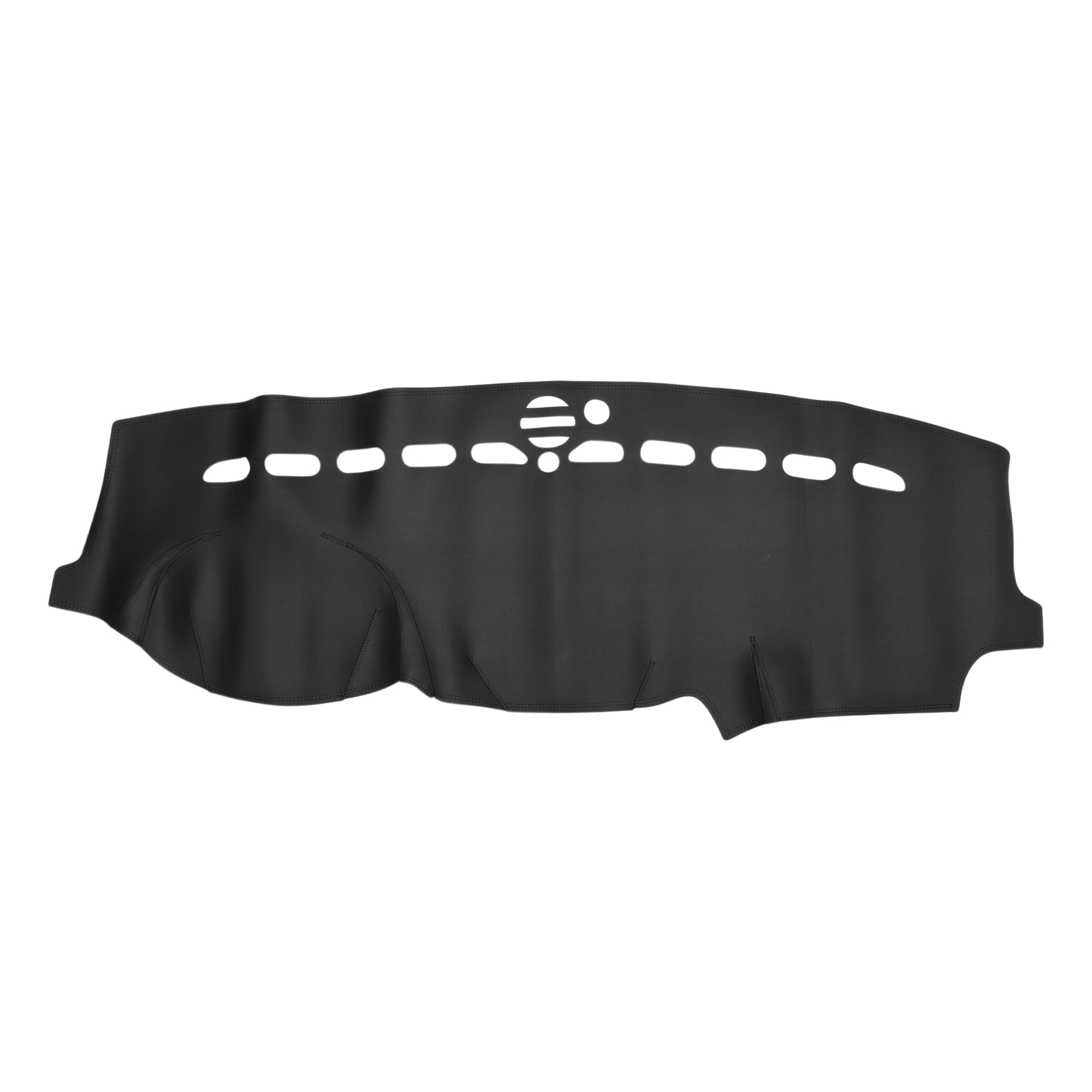 Unique Bargains Dashboard Cover Mat for Jeep Grand Cherokee 2011-2021 Black Faux Leather