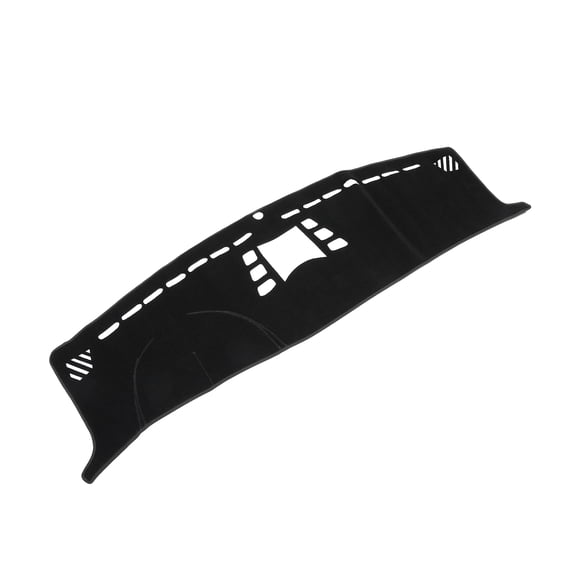 Unique Bargains Dashboard Cover Mat for Porsche Panamera 2010-2016 High Configuration Polyester Black